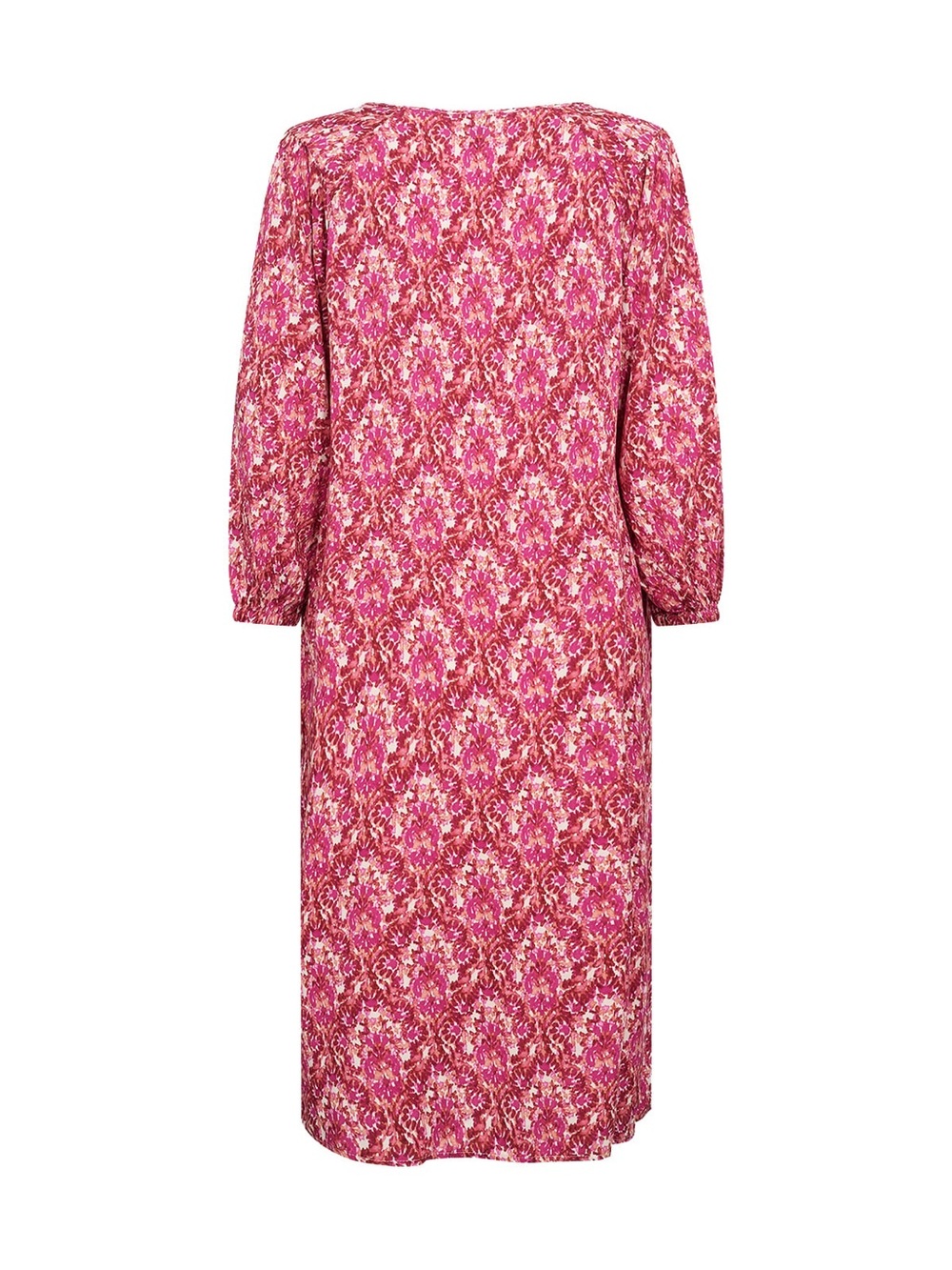 SoyaConcept Women's Pink Combi Patterned Scoop-Neck Dress Size M - Picture 3 of 11